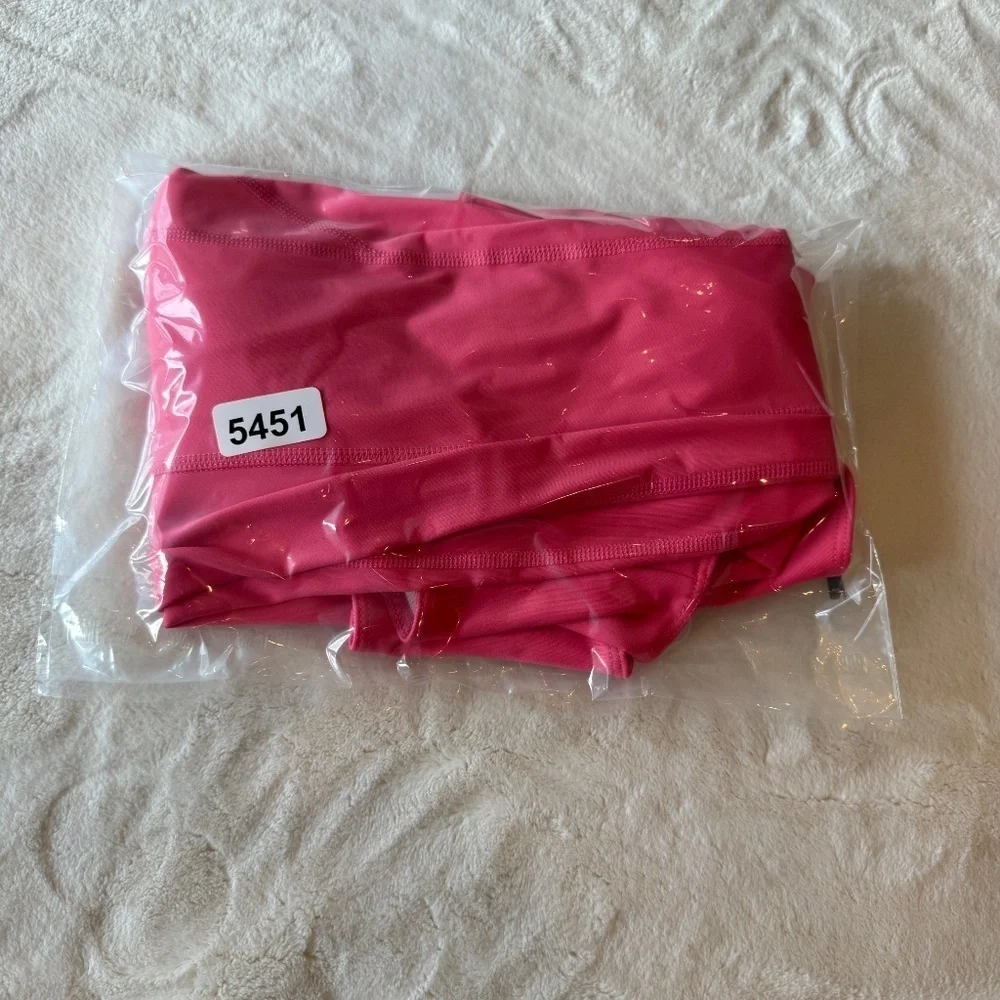 New! Free Movement x Free People Back It Up Jumpsuit Bright Pink 45451